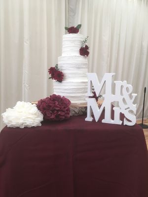  at The Iced Vegan Wedding Cake in Mundford