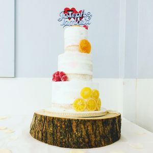  at The Iced Vegan Wedding Cake in Mundford