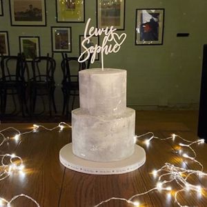  at The Iced Vegan Wedding Cake in Mundford