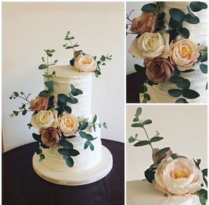  at The Iced Vegan Wedding Cake in Mundford