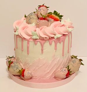  at The Iced Vegan Wedding Cake in Mundford