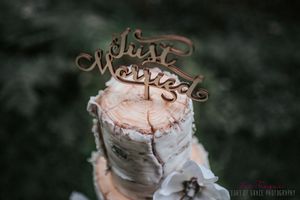  at The Iced Vegan Wedding Cake in Mundford