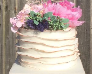  at The Iced Vegan Wedding Cake in Mundford