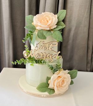  at The Iced Vegan Wedding Cake in Mundford