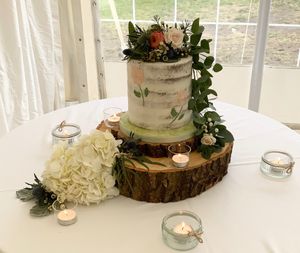  at The Iced Vegan Wedding Cake in Mundford