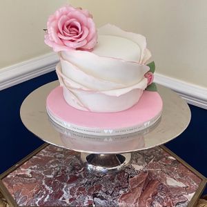  at The Iced Vegan Wedding Cake in Mundford