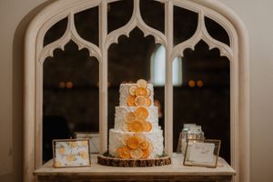  at The Iced Vegan Wedding Cake in Mundford