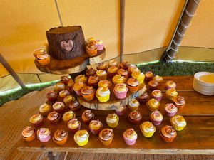  at The Iced Vegan Wedding Cake in Mundford