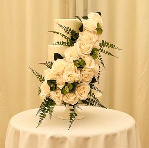  at The Iced Vegan Wedding Cake in Mundford