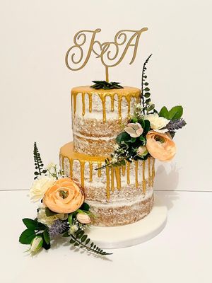  at The Iced Vegan Wedding Cake in Mundford