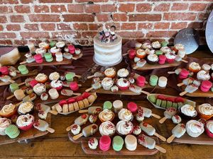  at The Iced Vegan Wedding Cake in Mundford