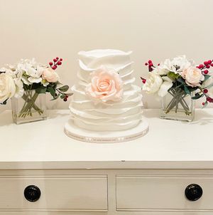  at The Iced Vegan Wedding Cake in Mundford