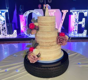  at The Iced Vegan Wedding Cake in Mundford