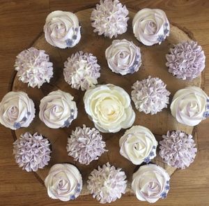  at The Iced Vegan Wedding Cake in Mundford