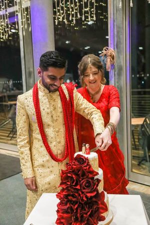  at The Iced Vegan Wedding Cake in Mundford