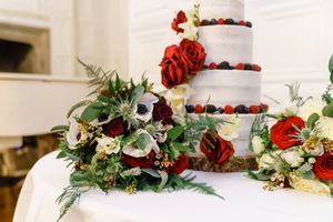  at The Iced Vegan Wedding Cake in Mundford