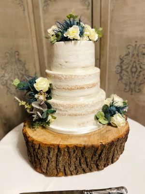  at The Iced Vegan Wedding Cake in Mundford