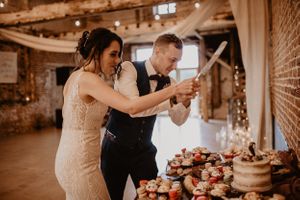  at The Iced Vegan Wedding Cake in Mundford