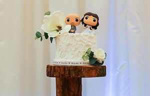  at The Iced Vegan Wedding Cake in Mundford