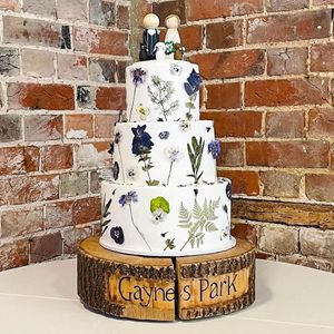  at The Iced Vegan Wedding Cake in Mundford