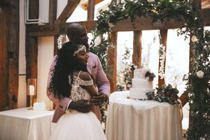  at The Iced Vegan Wedding Cake in Mundford