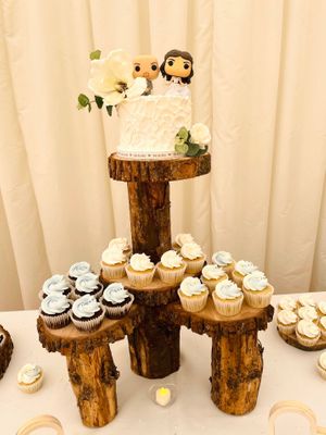  at The Iced Vegan Wedding Cake in Mundford