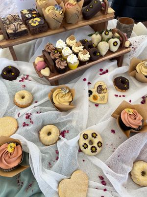  at The Iced Vegan Wedding Cake in Mundford