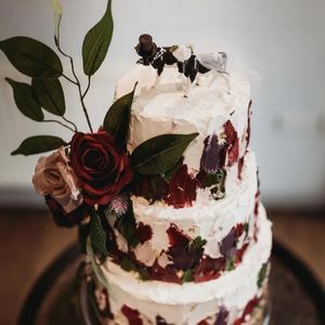  at The Iced Vegan Wedding Cake in Mundford