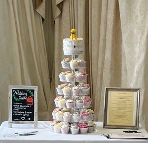  at The Iced Vegan Wedding Cake in Mundford