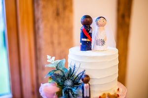  at The Iced Vegan Wedding Cake in Mundford