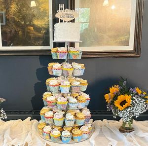  at The Iced Vegan Wedding Cake in Mundford