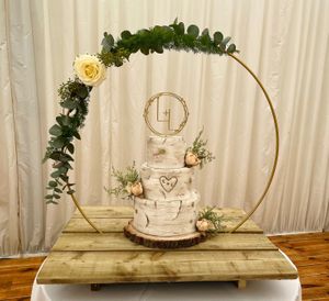  at The Iced Vegan Wedding Cake in Mundford