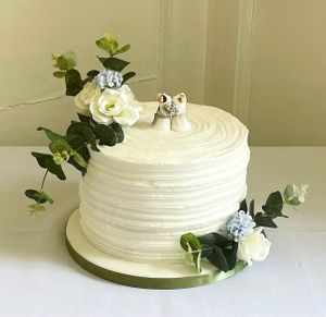  at The Iced Vegan Wedding Cake in Mundford