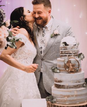  at The Iced Vegan Wedding Cake in Mundford