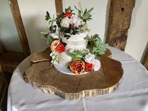  at The Iced Vegan Wedding Cake in Mundford