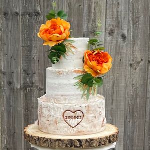  at The Iced Vegan Wedding Cake in Mundford