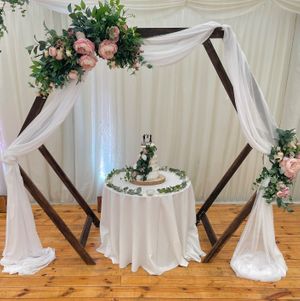  at The Iced Vegan Wedding Cake in Mundford