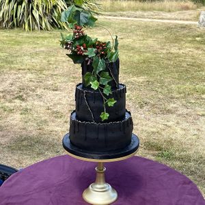  at The Iced Vegan Wedding Cake in Mundford