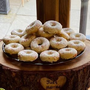  at The Iced Vegan Wedding Cake in Mundford