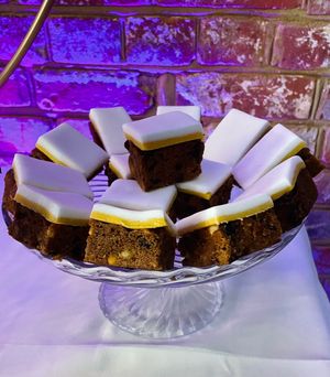  at The Iced Vegan Wedding Cake in Mundford