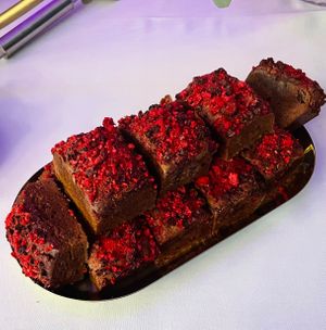  at The Iced Vegan Wedding Cake in Mundford