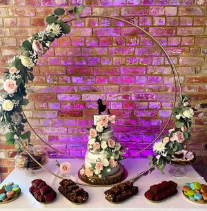  at The Iced Vegan Wedding Cake in Mundford