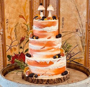  at The Iced Vegan Wedding Cake in Mundford