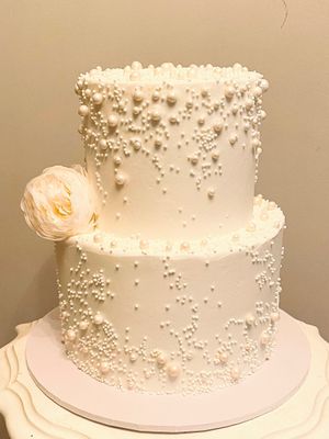  at The Iced Vegan Wedding Cake in Mundford