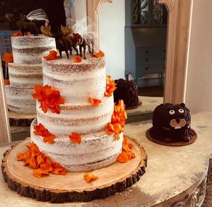  at The Iced Vegan Wedding Cake in Mundford