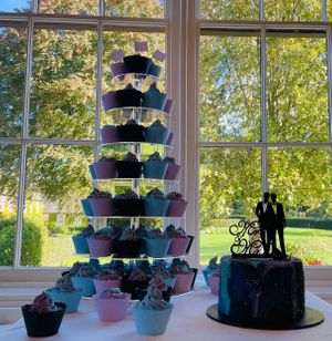  at The Iced Vegan Wedding Cake in Mundford