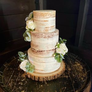  at The Iced Vegan Wedding Cake in Mundford