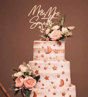  at The Iced Vegan Wedding Cake in Mundford