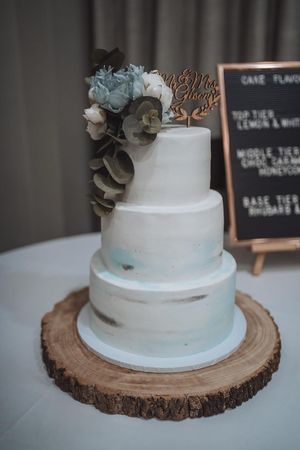  at The Iced Vegan Wedding Cake in Mundford