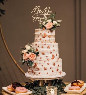  at The Iced Vegan Wedding Cake in Mundford